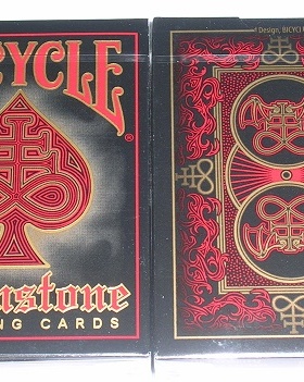 美國進口 Bicycle Brimstone 硫磺 V2 紅色 單車撲克牌
