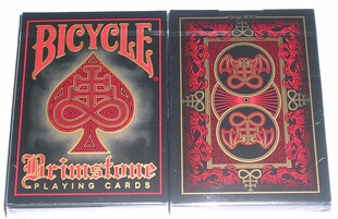 美國進口 Bicycle Brimstone 硫磺 V2 紅色 單車撲克牌
