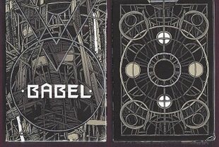 美國進口 Babel 撲克牌 黑棕色 made by USPCC