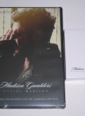 Madison Gamblers DM賭王集合 Gaff deck +正版DVD 道具