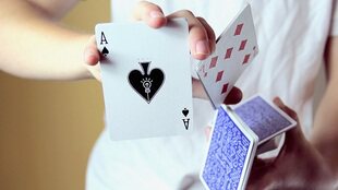 美國原裝進口 ICON Playing Cards 藍色小燈泡 撲克牌