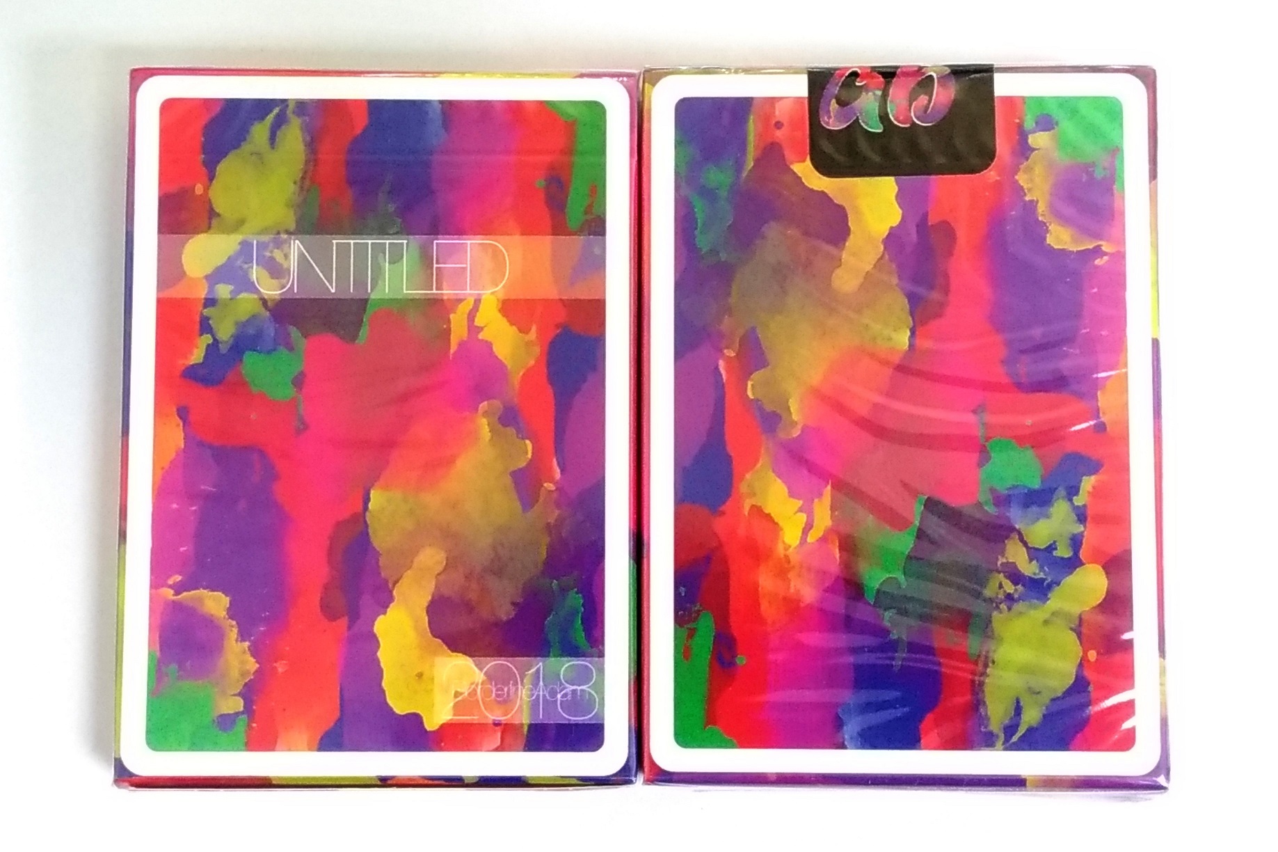 美國原裝進口 Limited Edition Untitled 绘画无题 限量撲克牌