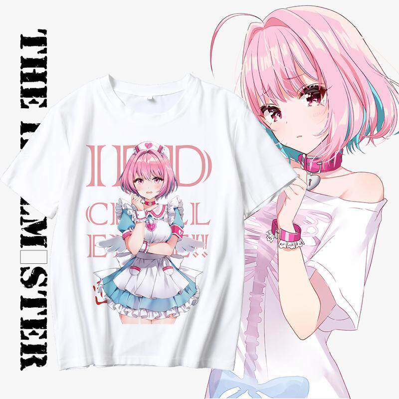 偶像大师灰姑娘女孩涩谷凛双叶杏衣服男女二次元动漫周边短袖t恤