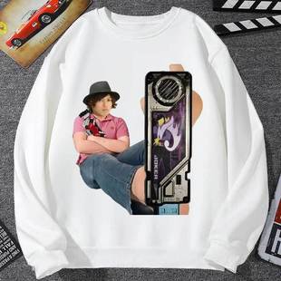 恶搞假面骑士表情包加绒卫衣外套南光太郎周边black抽象猎奇学生