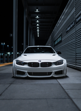 SR66 BMW F32/ F33 宝马4系 宽体大包围 改装 前唇后唇轮眉 尾翼