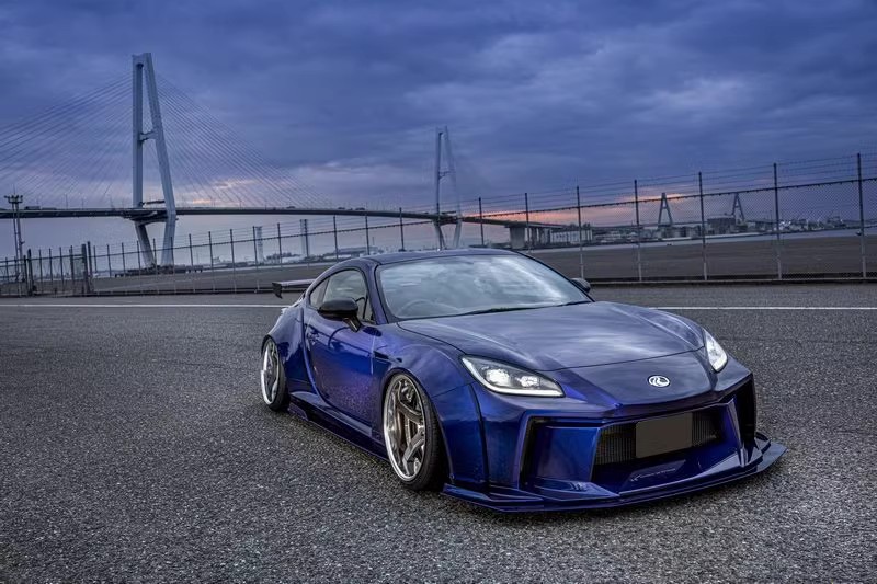 KuhL ver.2 GR86 BRZ ZN8 ZD8 宽体大包围 改装 前后杠 尾翼轮眉