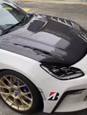 WITH GR86（ZN8）/ BRZ（ZD8）机盖 引擎盖 碳纤维开孔头盖