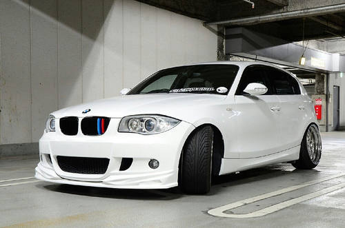 KRC BMW E87 宝马1系 小包围 改装 前后唇 尾翼 前唇 后唇
