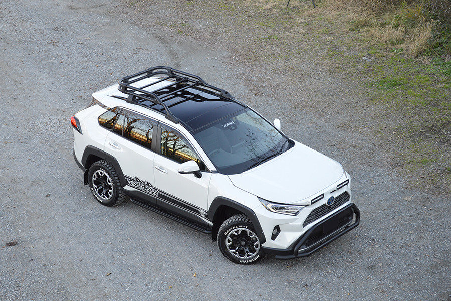 AVANZARE RAV4 荣放 竞技包围 改装 前后杠 前后轮眉 踏板