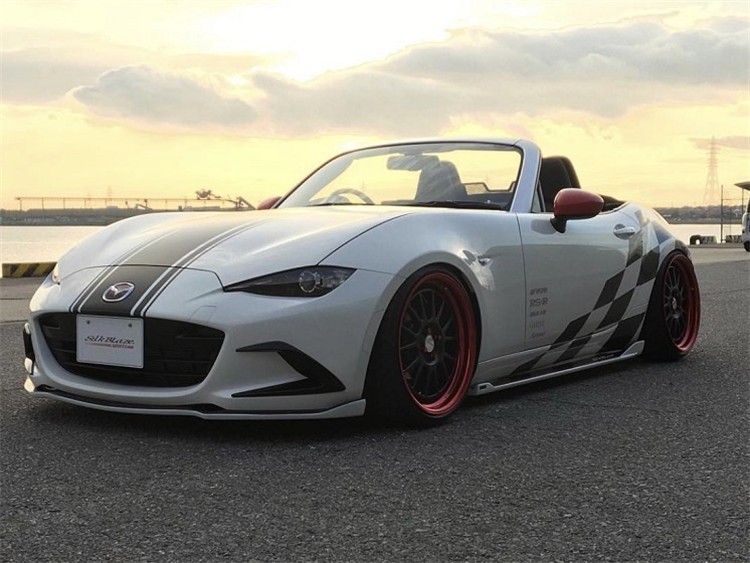 Silkblaze  马自达 ND5RC MX5 小包围 改装 前后唇 尾翼 风刀