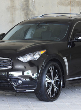 M z SPEED  英菲尼迪 QX70 FX35 小包围 改装 前唇 侧裙 后唇