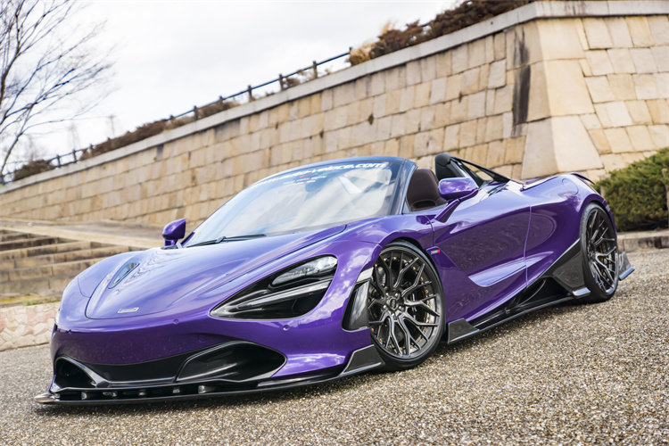 mclaren svr 迈凯伦 720s 碳纤维小包围 改装 前唇 侧裙 后唇