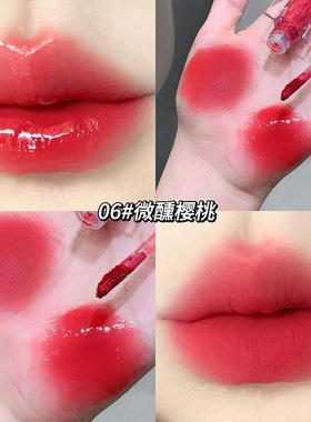 水光唇釉防水不易掉色大红色口红