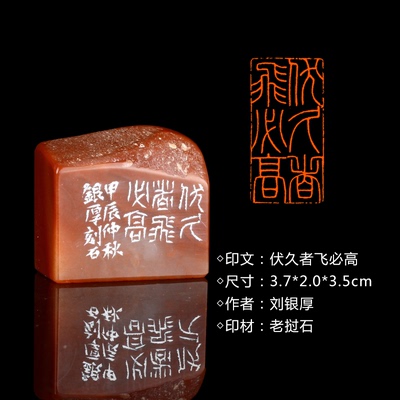 闲章孤品26005:刘银厚篆刻