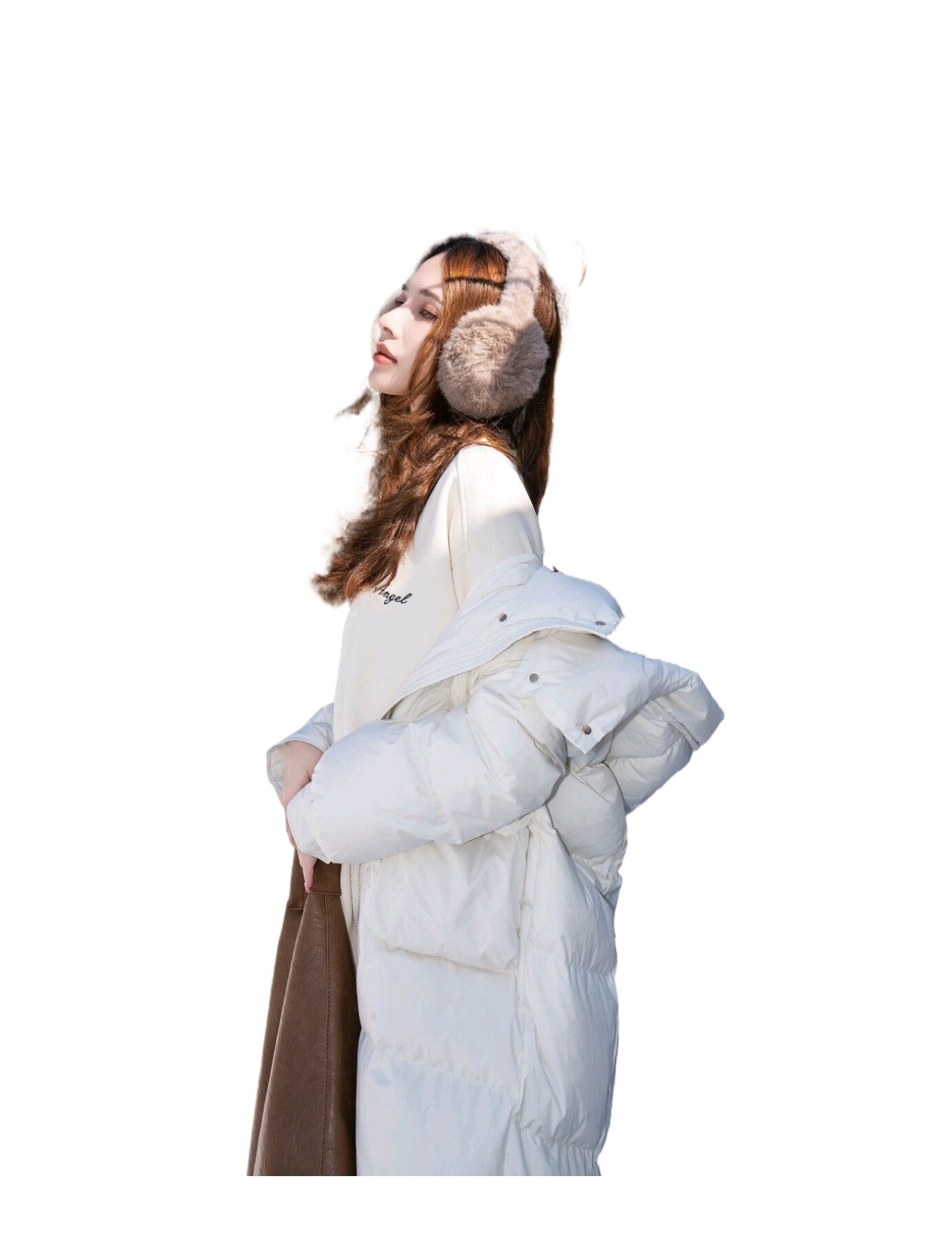 国内代购  2024冬艾品牌中羽绒服