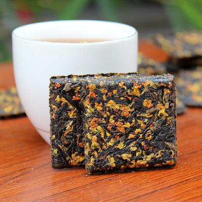 方片滇红茶香香甜甜250g