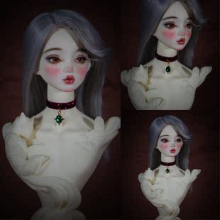 【绿星】BJD娃用丝带choker三分四分六分定制配饰搭配项圈项链