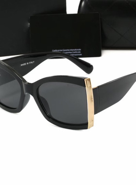 新款时尚个性太阳镜欧美眼镜沙滩黑色网红ins墨镜9126