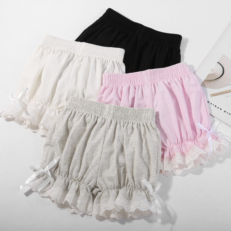 女童三分裤纯棉安全裤图片