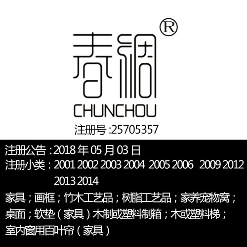 南京20类【春绸】家具画框竹木树脂工艺品软垫一手R标转让出售