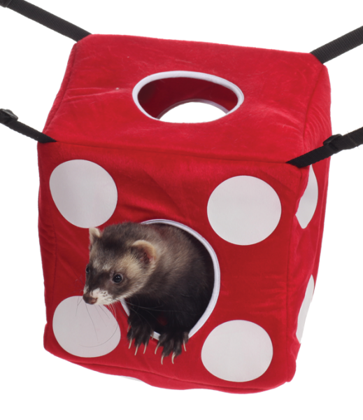 兔子林-玛雪儿正品骰子瞭望台 窝舒适小窝 雪貂吊床窝 包邮