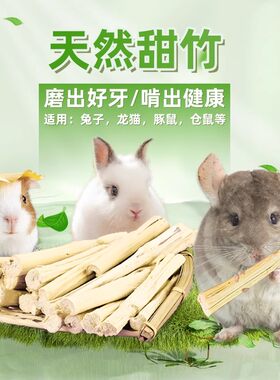 【兔子林】兔子龙猫枝纯天然磨牙