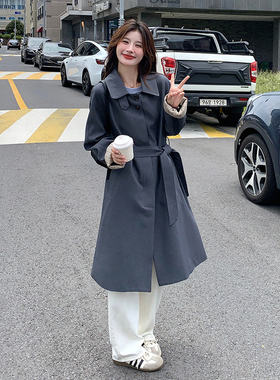 现货新款 风衣外套女中长款6633-P155K238