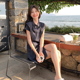 新中式国风牛仔套装女2025夏季新款设计感复古改良上衣短裤两件套，女装套装/套裙，2C153