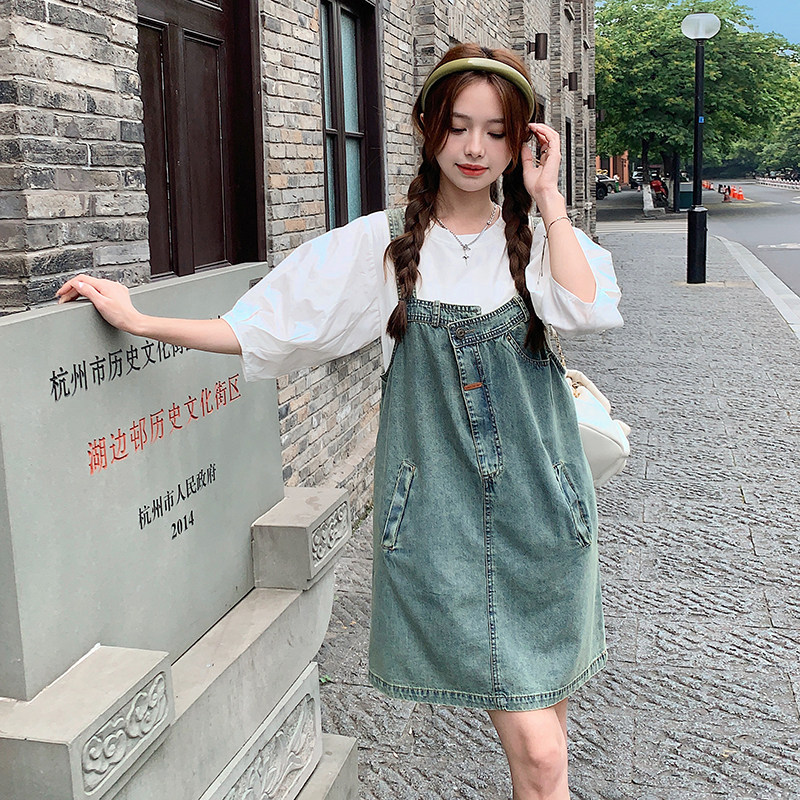 ~新款背带裙两件套2392-P105K158,女装连衣裙,2C153