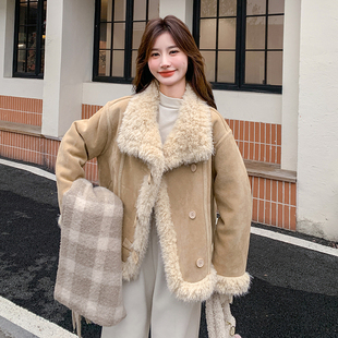 3350 皮毛一体外套2C153 P195K298 有大货 秋冬款