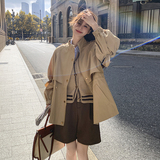 春装大货立领风衣外套秋新款931-P145K198，女装风衣，2C153