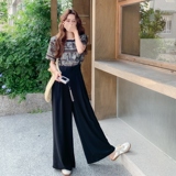 新款夏季套装裤子＋上衣C153-830-P145K218，女装套装/套裙，2C153