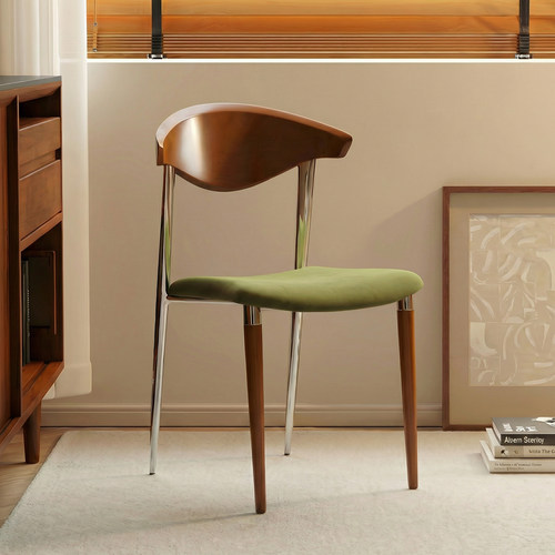 犇超餐椅中古单椅实木椅书桌椅