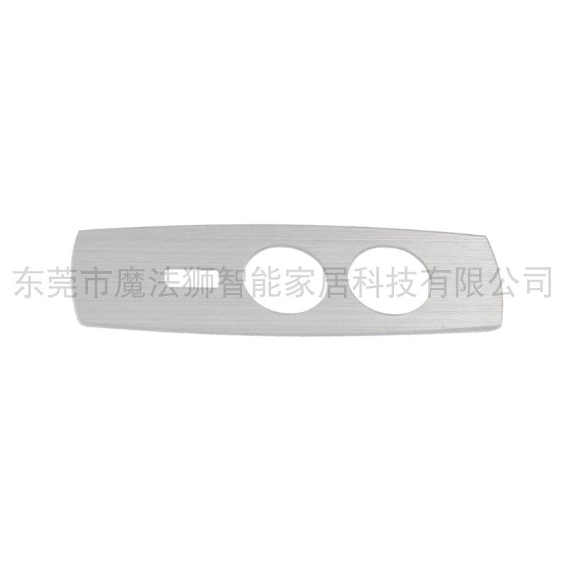 有线按钮开关镜面拉丝胶贴