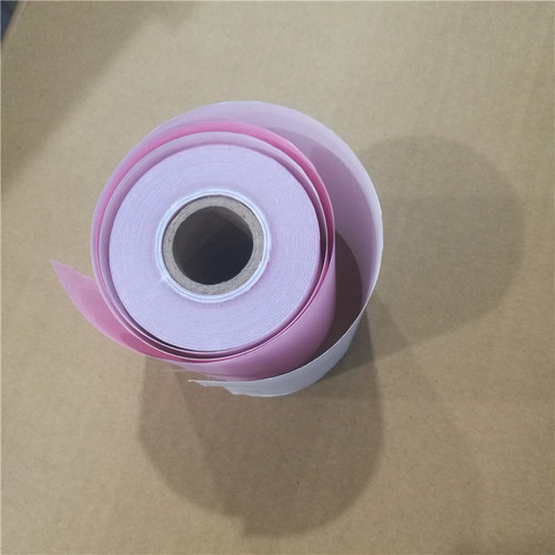 收银纸75x60二联白红小票纸