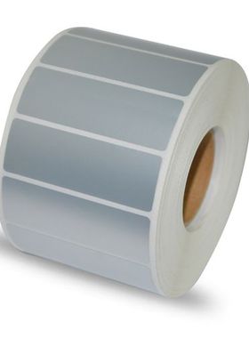 特惠防水条码纸60x20不干胶哑银标签纸60mmX25亚银打印纸
