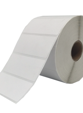 热销单排贴纸BTP2100E L210 230 L42标签纸50x30铜版不干胶打印纸