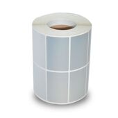 PVC标签纸TSCTE244 特惠哑银龙贴纸50x25PET条码 纸 344防水打印纸