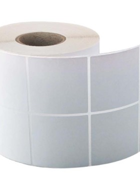 特惠45x45 50X50条码标签纸TSC244 ME240 MA2400铜版不干胶打印纸