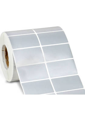 特惠哑银不干胶纸40x30xPET银色条码纸XPH500防水标签纸