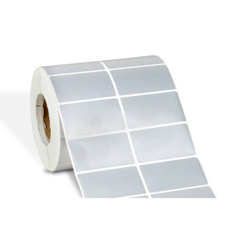 哑银龙贴纸40X30防水PET不干胶