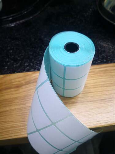 三防热敏不干胶纸23X40三排