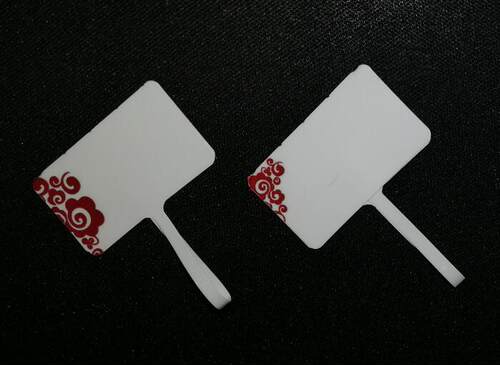 包邮眼首饰标签纸30x25黄金珠宝