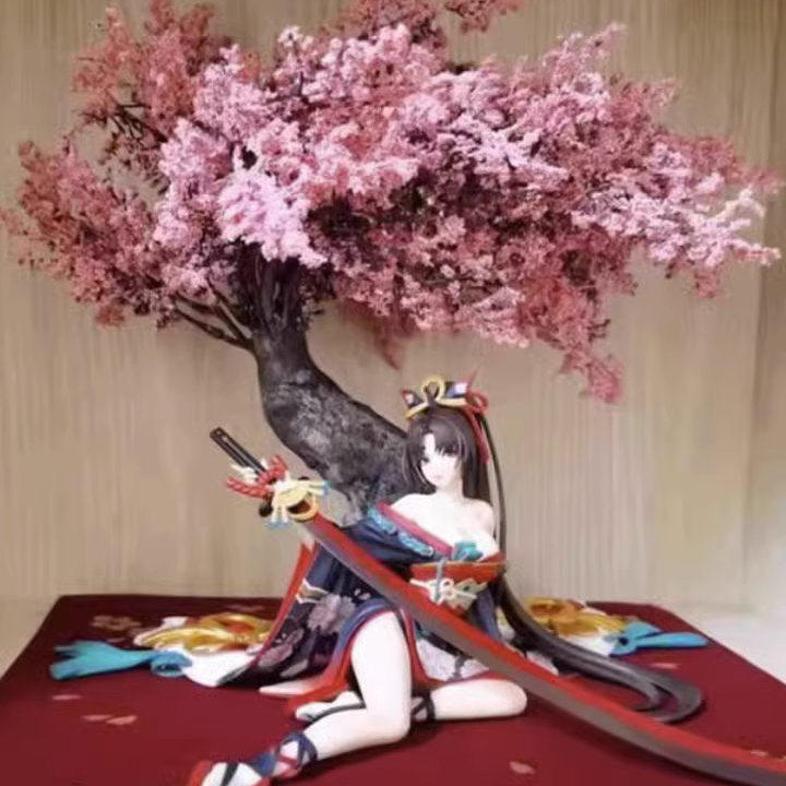 沙盘场景树仿真树仿真花樱花树桃花树松树假树模型树花艺假花摆件