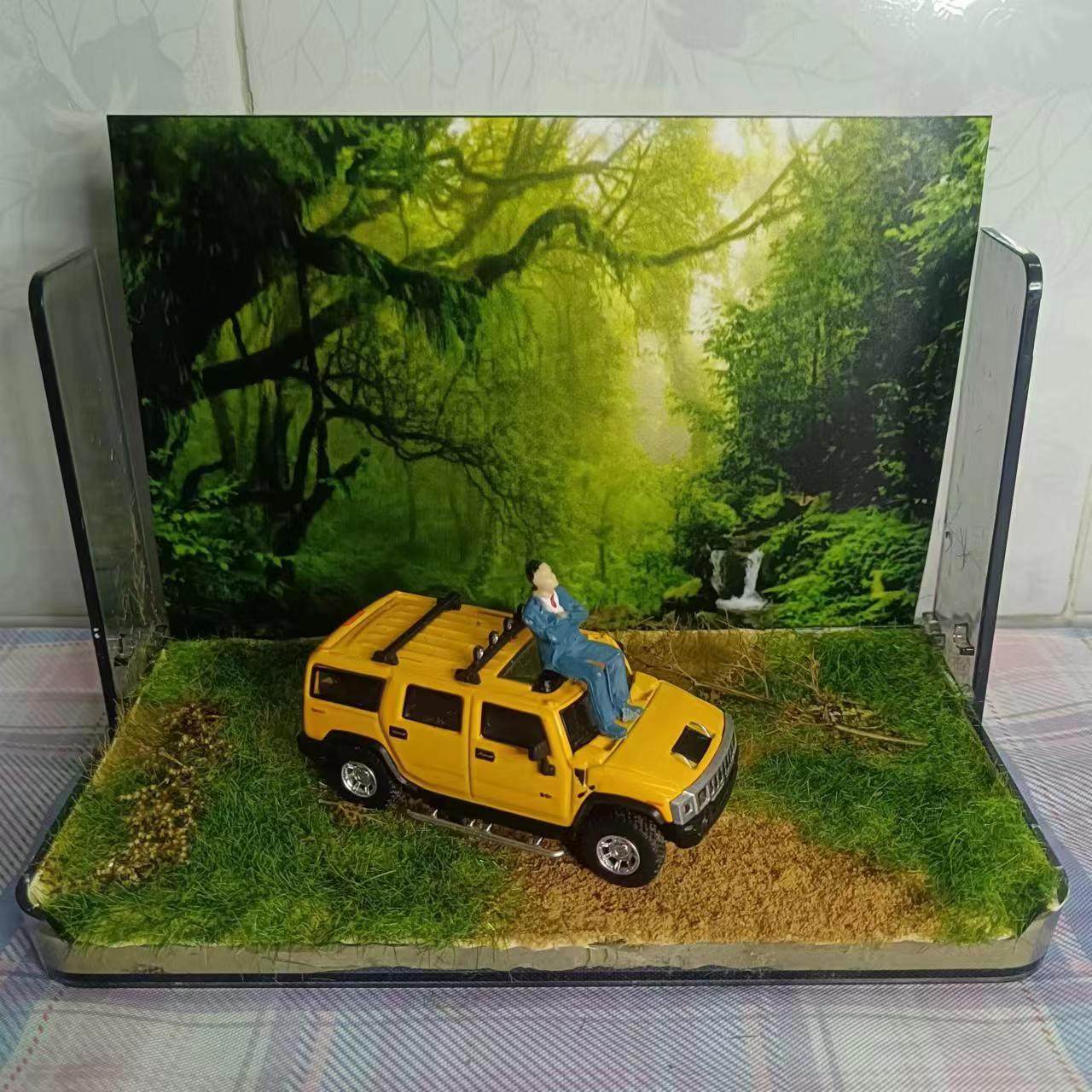 战争地台桌摆挂墙两用造景画手办车模拍摄背景微缩沙盘仿真摆件,家居饰品,装饰摆件,淘宝优惠券,粉丝福利购,淘宝优惠卷