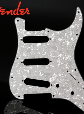 Fender芬达原装正品STRAT电吉他护板 0992140000三单白色面板挡板