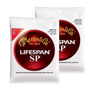 Martin马丁MSP7100民谣吉他弦SP7200 MA540T磷铜覆膜防锈套装琴弦