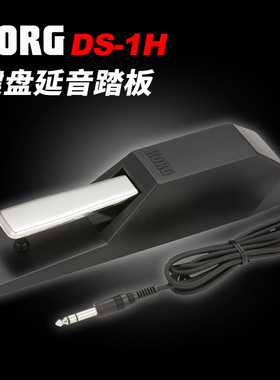 KORG DS-1H延音踏板 电子琴电钢琴合成器MIDI键盘通用脚踏控制器