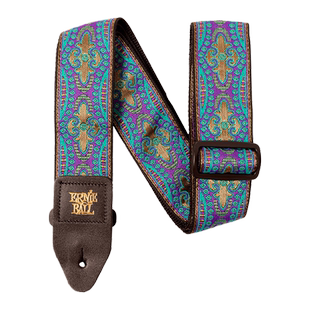 ERNIE BALL加拿大美产复古针织刺绣吉他背带电木民谣贝斯斜挎琴带