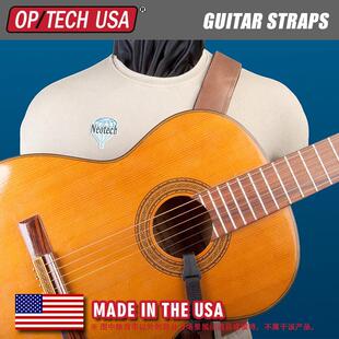 美国产OPTECHUSA Neotech 单肩斜跨式古典吉他专用背带 演出肩带